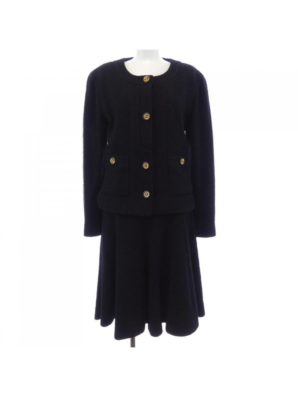 Chanel Vintage Suit Black